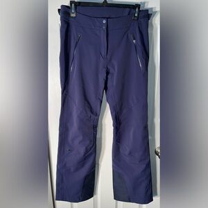 Women’s KJUS Ski Snow Pants Mid Regular Fit Rise Size 36 M